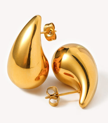 Класически drop обеци на винт