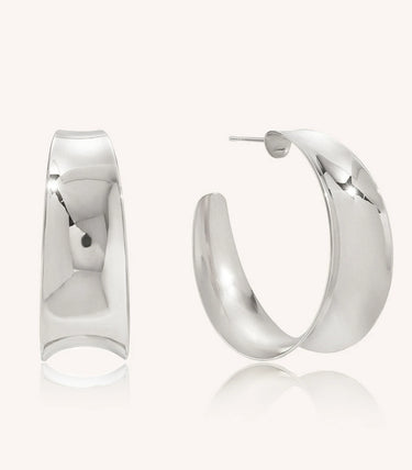 Масивни c-hoop обеци халки на винт