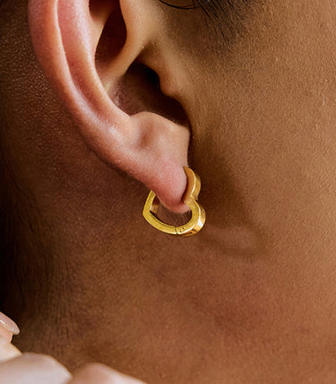 Обеци халки сърца