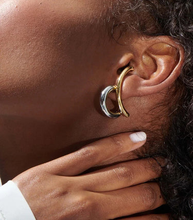 Обеци на винт абстракт