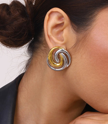 Обеци на винт отворен spiral chain