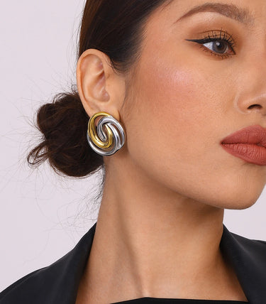 Обеци на винт отворен spiral chain