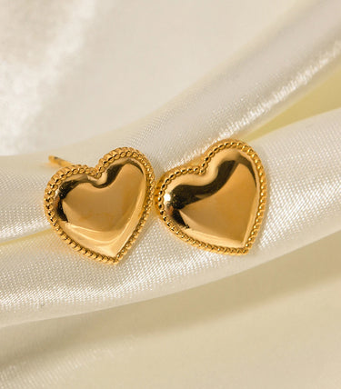 Обеци на винт сърца