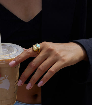 Отворен пръстен abalone shell