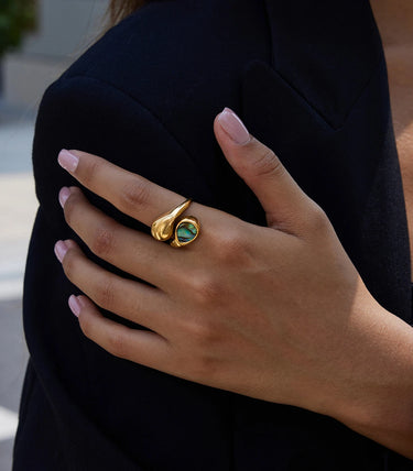 Отворен пръстен abalone shell