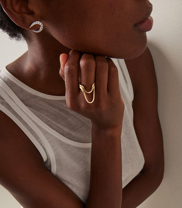 Отворен пръстен fluid line