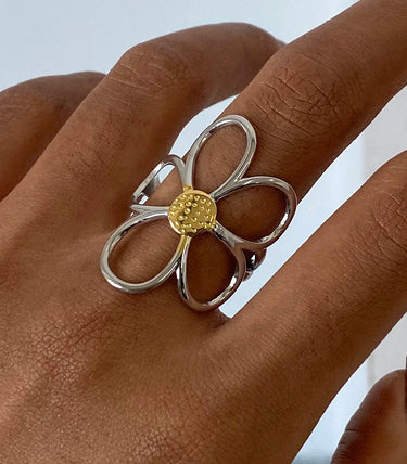 Регулируем пръстен цвете