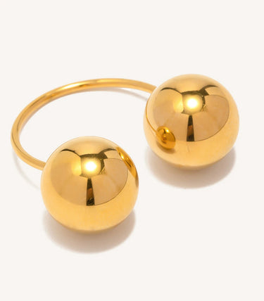 Регулируем пръстен с две топчета