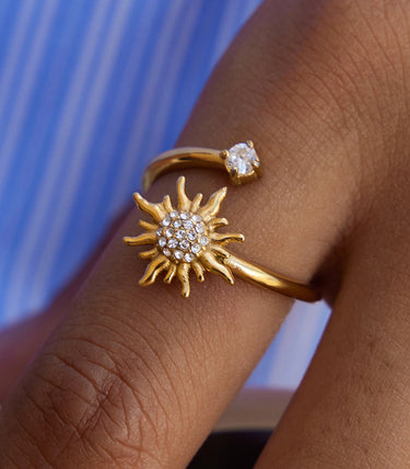 Регулируем пръстен с елемент слънце