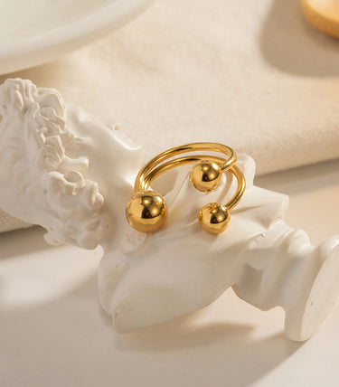 Регулируем пръстен с три топчета