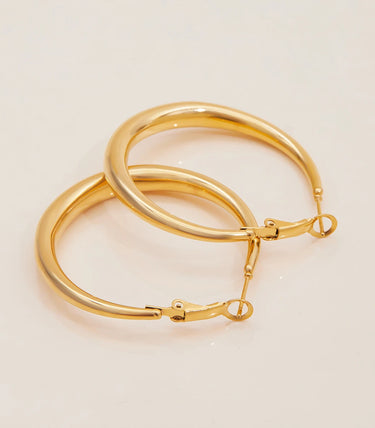 Широки обеци халки 66мм