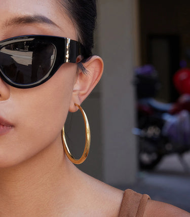 Широки обеци халки 66мм