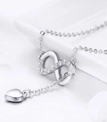 Сребърен комплект „Безкрайност“