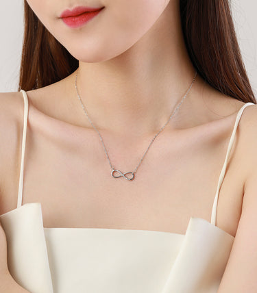 Сребърен комплект „До безкрая“