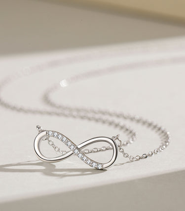 Сребърен комплект „До безкрая“