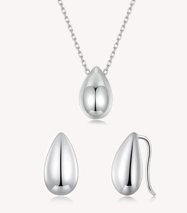 Сребърен комплект „Капки нежност“