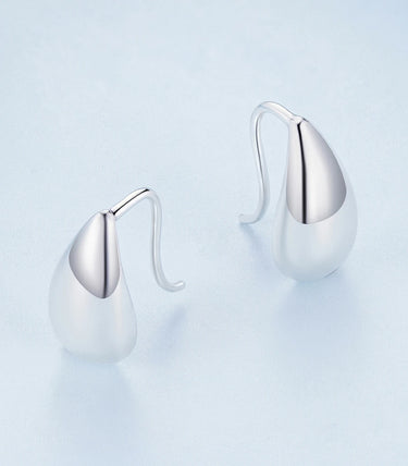 Сребърни обеци „Капки нежност“