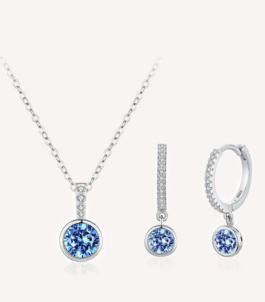 Сребърен комплект „Lumina“