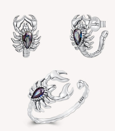 Сребърен комплект „Страстна и решителна“