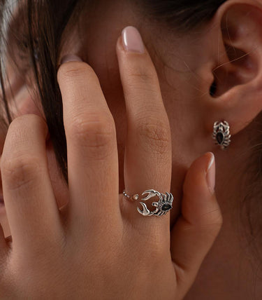 Сребърен комплект „Страстна и решителна“