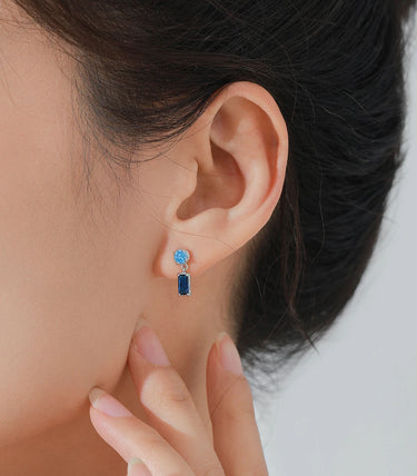 Сребърен комплект „Summer Blue“