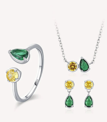 Сребърен комплект „Sunny Ray“