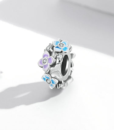 Сребърен комплект „Свежи маргаритки“