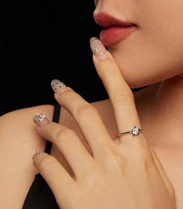 Сребърен пръстен „Ciela“