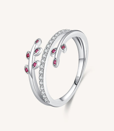 Сребърен пръстен „Цветна красота“