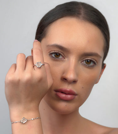 Сребърен пръстен Essence