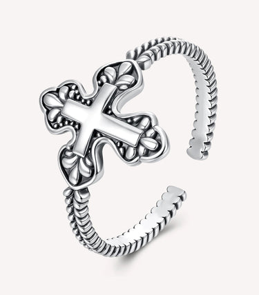 Сребърен пръстен „Имай вяра“