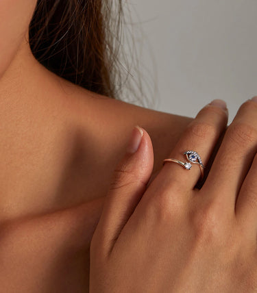 Сребърен пръстен „Интуиция“