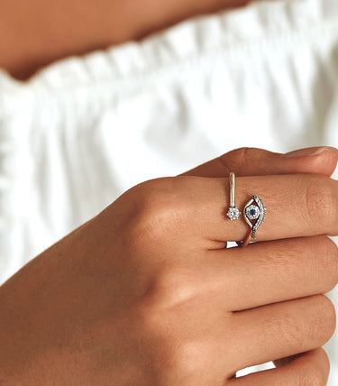 Сребърен пръстен „Интуиция“