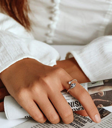 Сребърен пръстен „Интуиция“