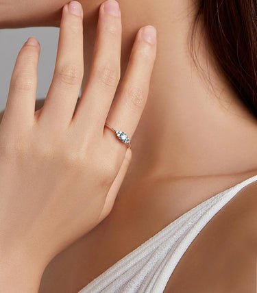 Сребърен пръстен „Копнеж“