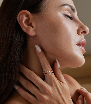 Сребърен пръстен „Leannán“