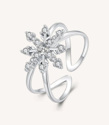 Сребърен пръстен „Ледено съвършенство“