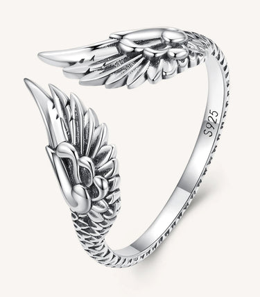 Сребърен пръстен „Небесна закрила“