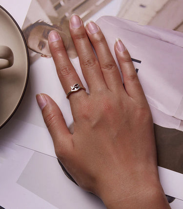 Сребърен пръстен „Окото на Хор“