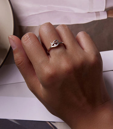 Сребърен пръстен „Окото на Хор“