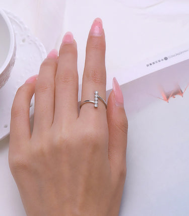 Сребърен пръстен „Равновесие“