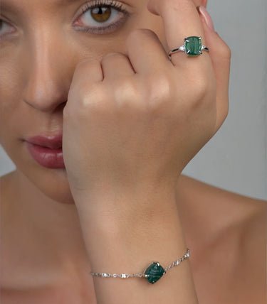 Сребърен пръстен Solace