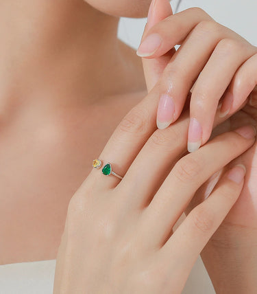 Сребърен пръстен „Sunny Ray“