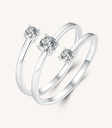 Сребърен пръстен „Тринити“