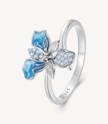 Сребърен пръстен „Ухание на нежност“