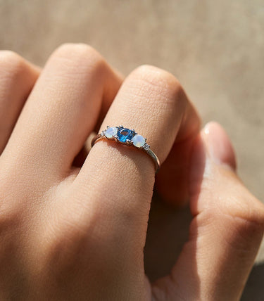 Сребърен пръстен „Voyage“