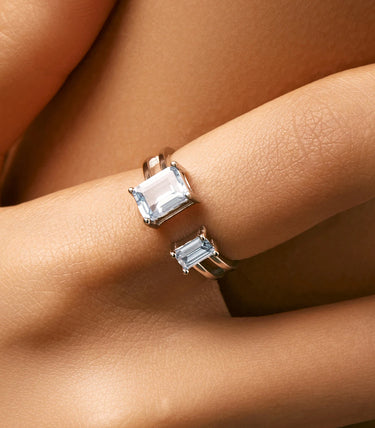 Сребърен пръстен „Zephyr“