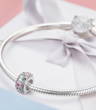 Сребърен разделител „Цветна приказка“