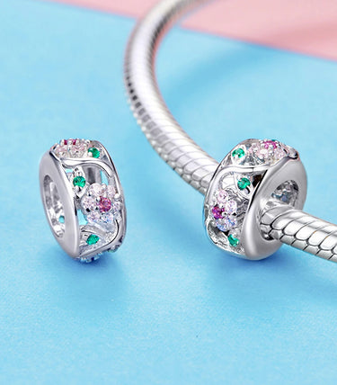 Сребърен разделител „Цветна приказка“