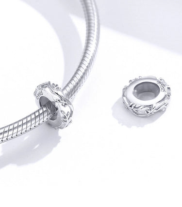 Сребърен разделител „Крехка като цвете“